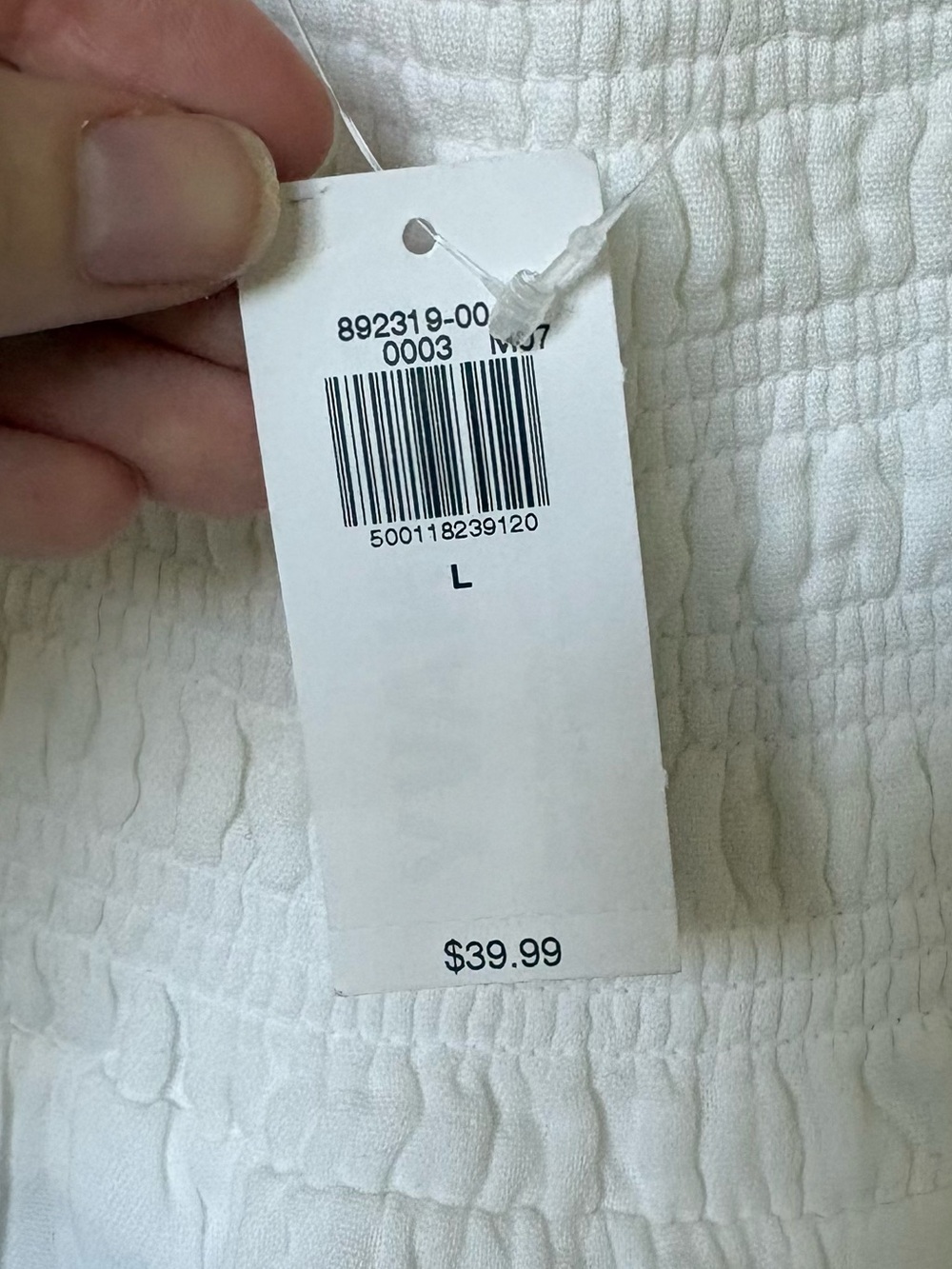 NWT Old Navy Crinkle Gauze White Maxi Skirt - Picture 7 of 9